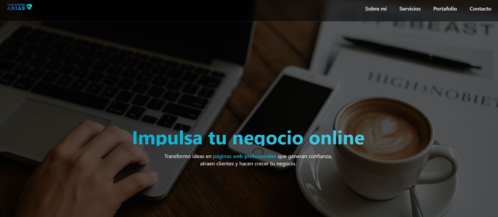 Servicio de creación de páginas web